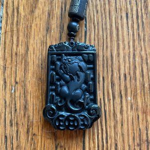 Obsidian Protection Necklace